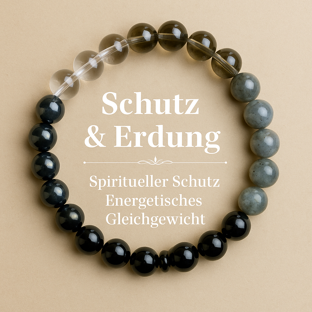 Schutz- & Erdungsarmband-Set – Selbstliebe & Energie