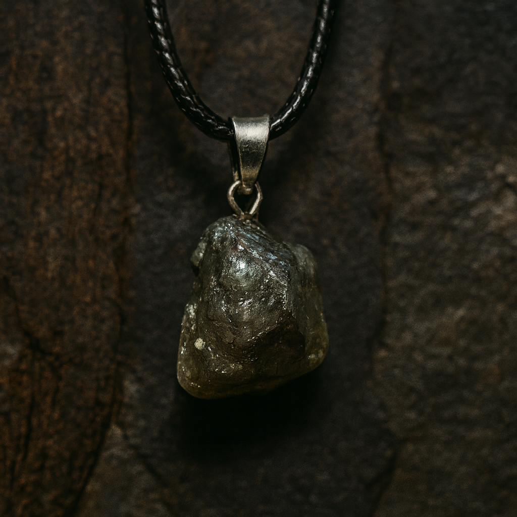 Amethyst Rohstein Halskette – Natürlicher Heilstein Schmuck für Damen
