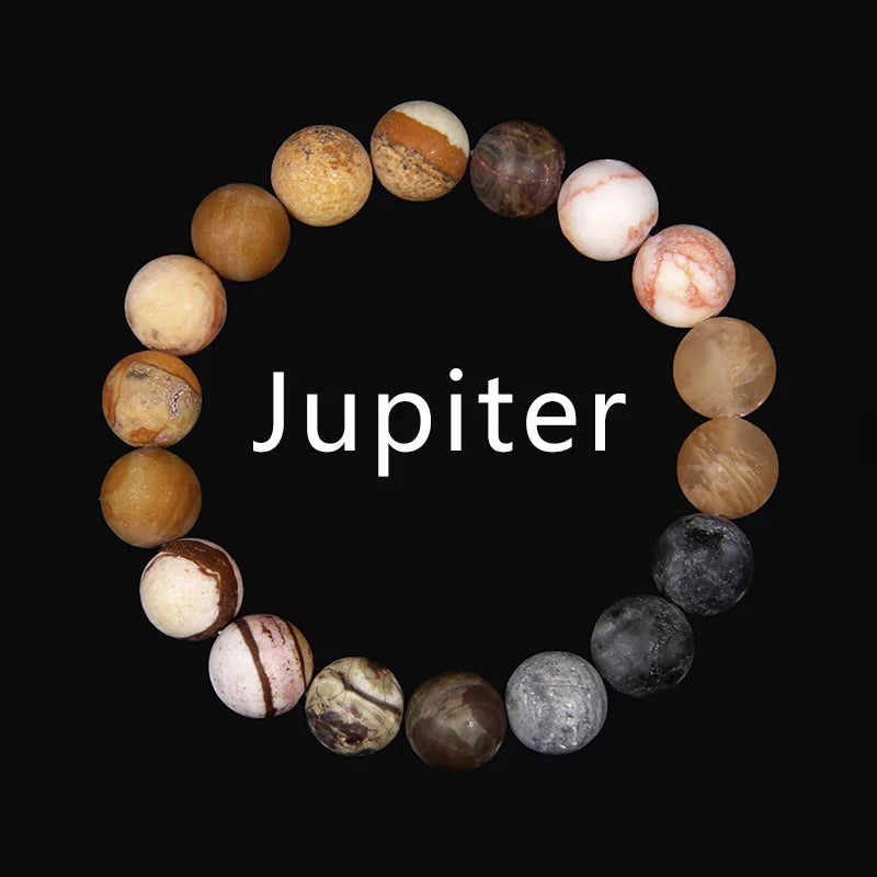 Sonnensystem Armband – Chakra Schmuck mit 8 Planeten, Yoga & Balance