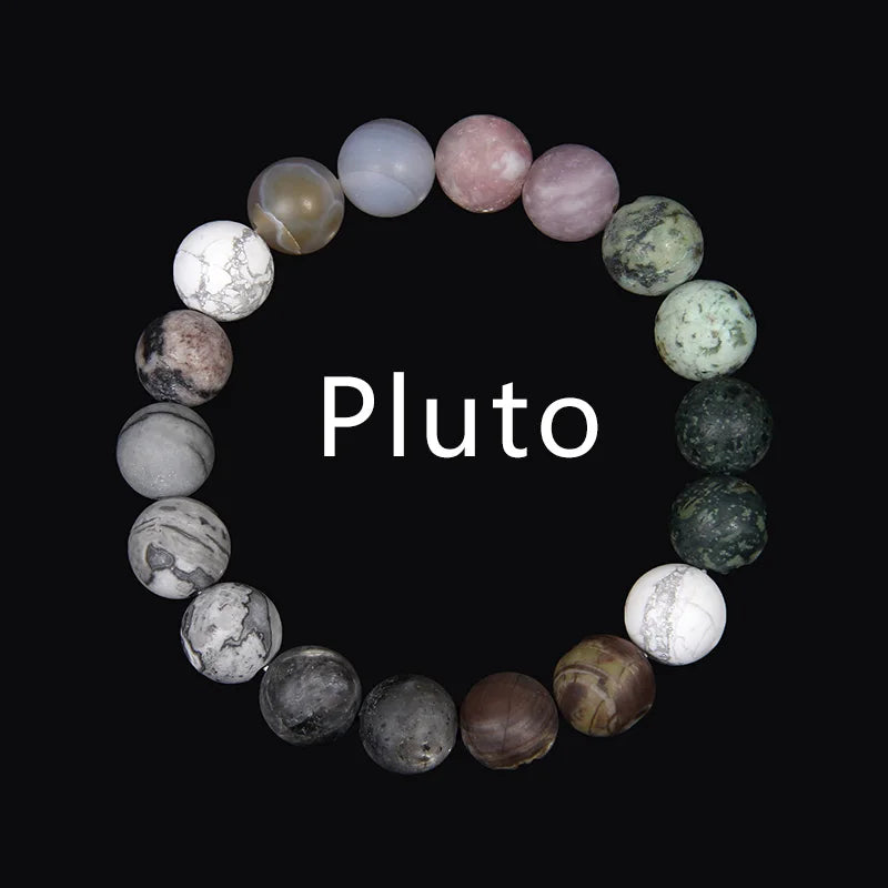Sonnensystem Armband – Chakra Schmuck mit 8 Planeten, Yoga & Balance