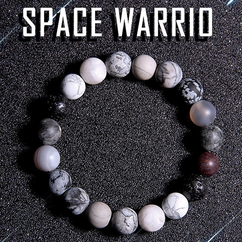 Sonnensystem Armband – Chakra Schmuck mit 8 Planeten, Yoga & Balance