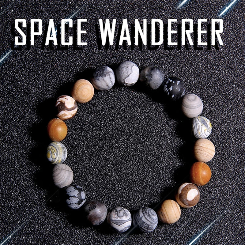 Sonnensystem Armband – Chakra Schmuck mit 8 Planeten, Yoga & Balance