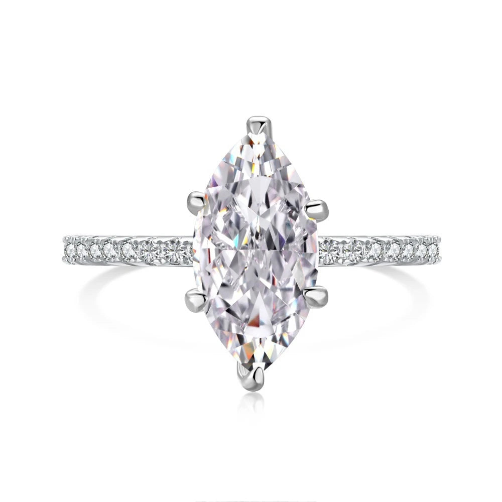 Vergoldeter Crushed Ice Ring – Saphiroptik & Edel-Look