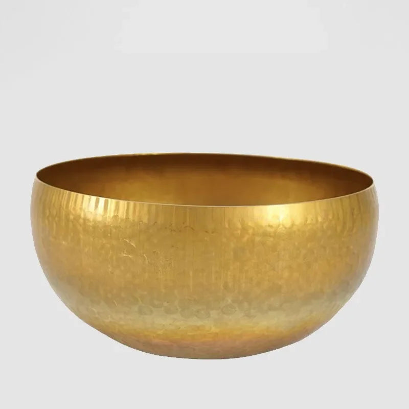 Tibetisches Klangschalen-Set aus Bronze – handgemacht