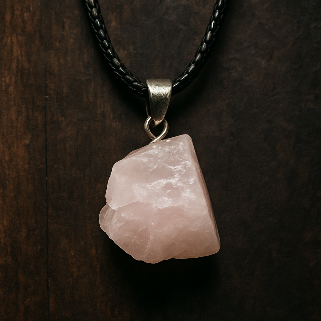 Amethyst Rohstein Halskette – Natürlicher Heilstein Schmuck für Damen