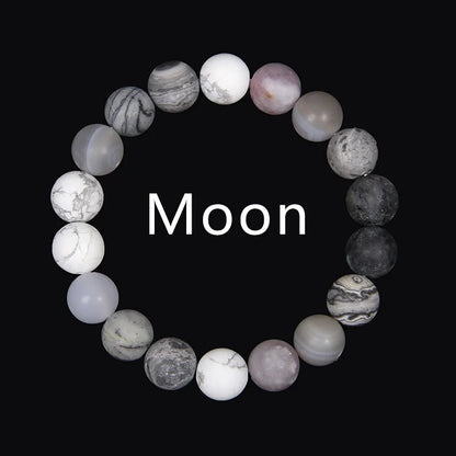Sonnensystem Armband – Chakra Schmuck mit 8 Planeten, Yoga & Balance
